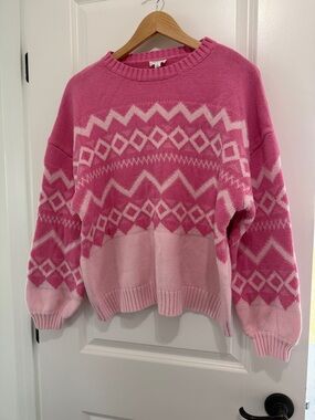 Small Le Lis Pink Sweater
